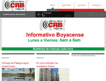 Tablet Screenshot of crbradio.net
